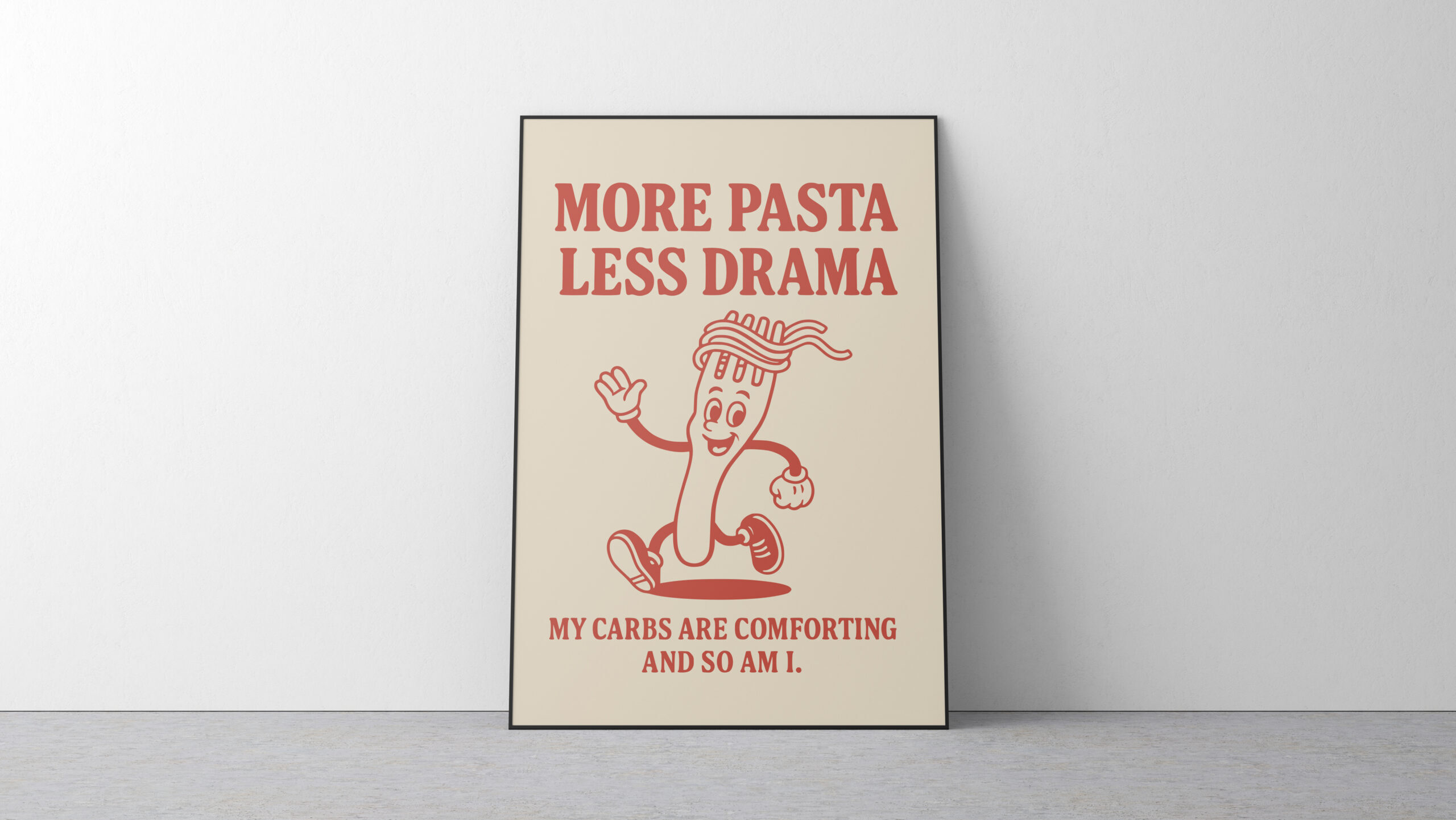 MORE PASTA, LESS DRAMA